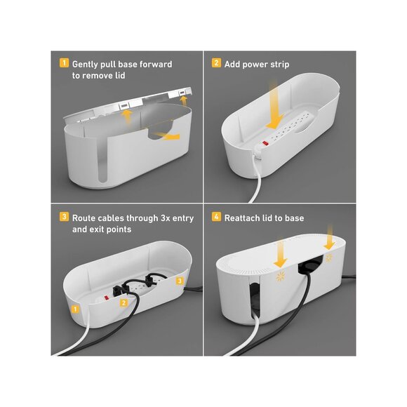D-Line Cable Management Box Large Size - Picture 3 of 4